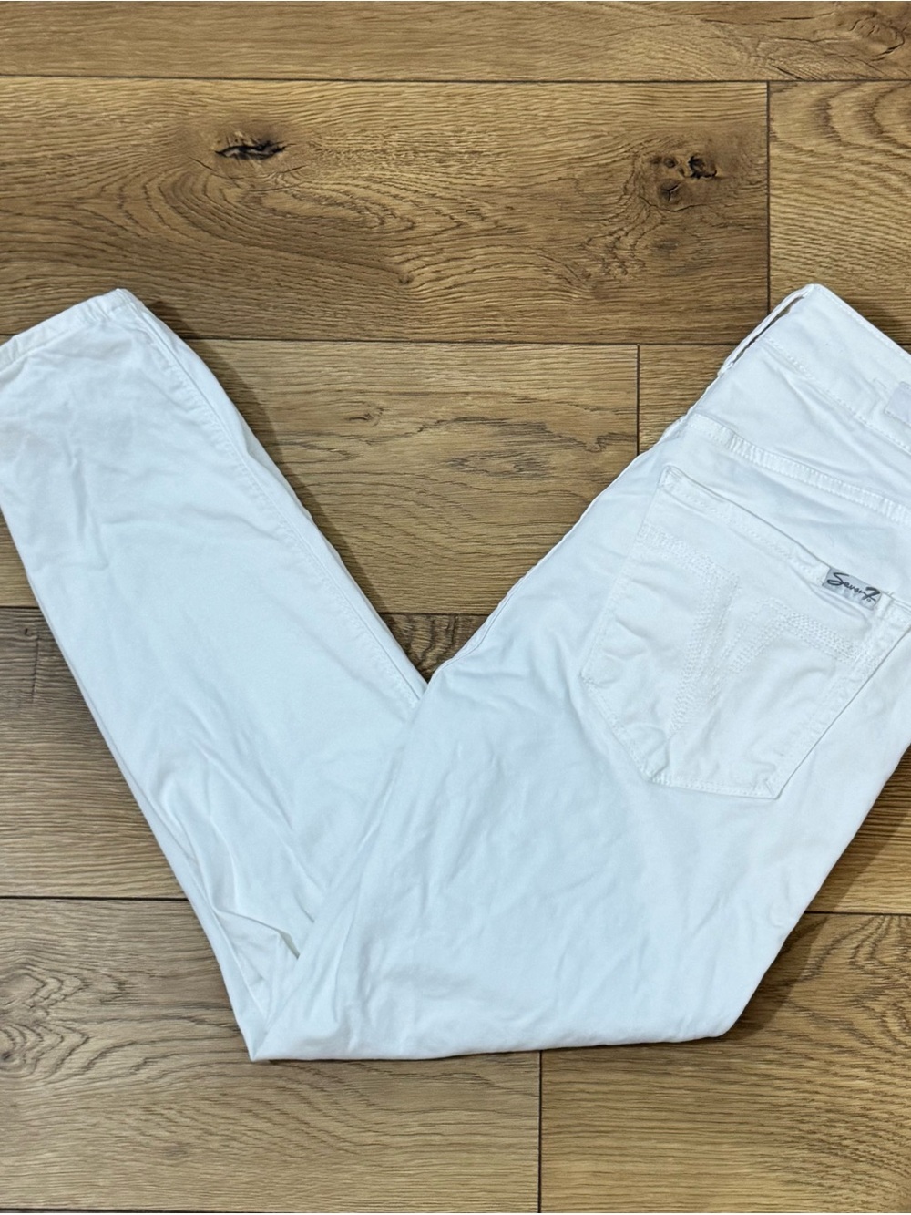 Seven7 Women’s Skinny Jeans in White